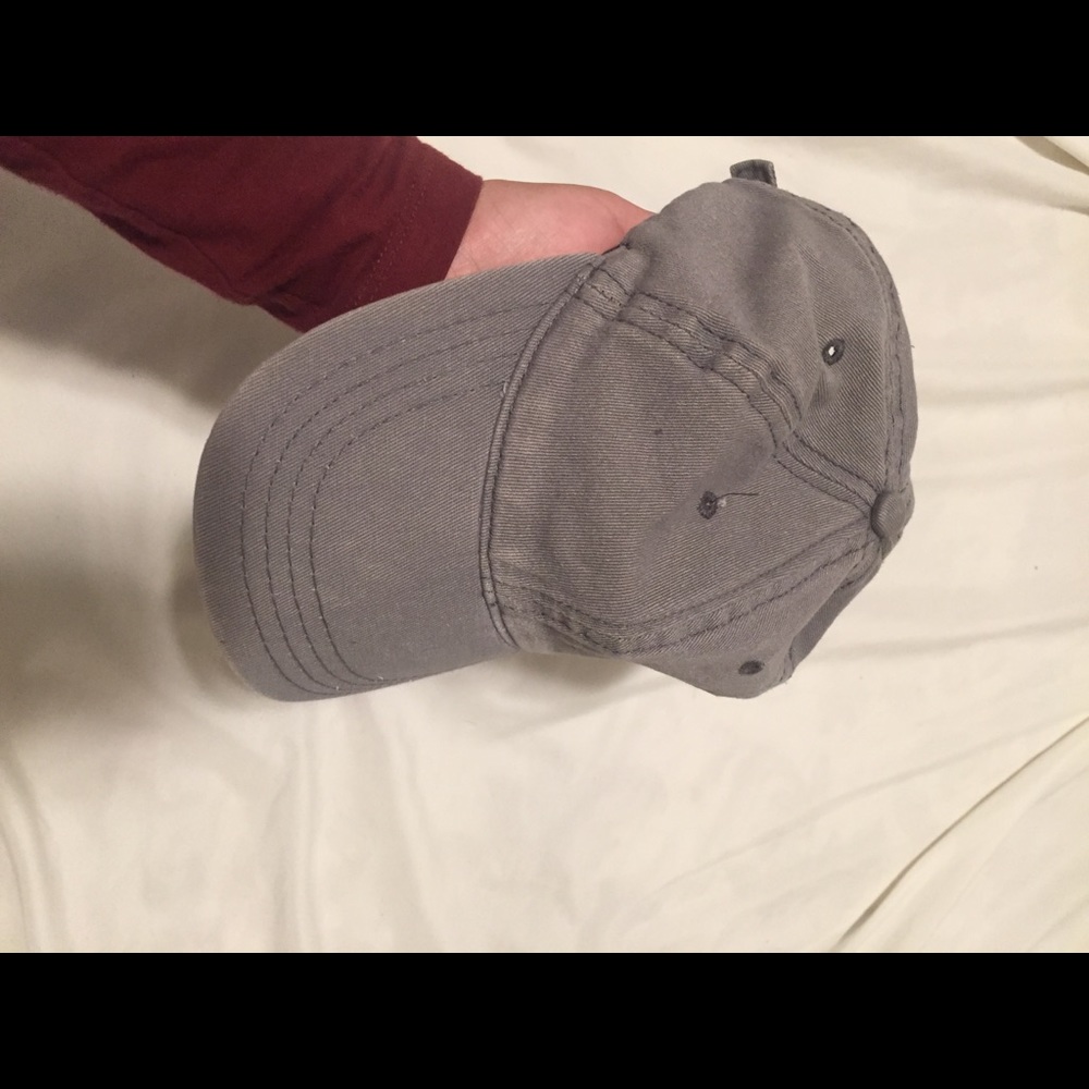 Gray dad hat
